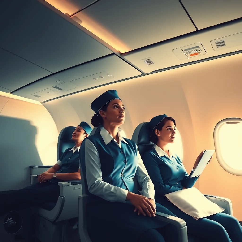 You are currently viewing Three passengers sacrifice business class comfort for flight attendants’ welfare