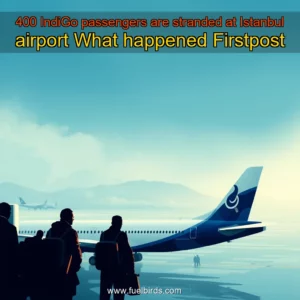 Read more about the article 400 IndiGo passengers are stranded at Istanbul airport  What happened   Firstpost
