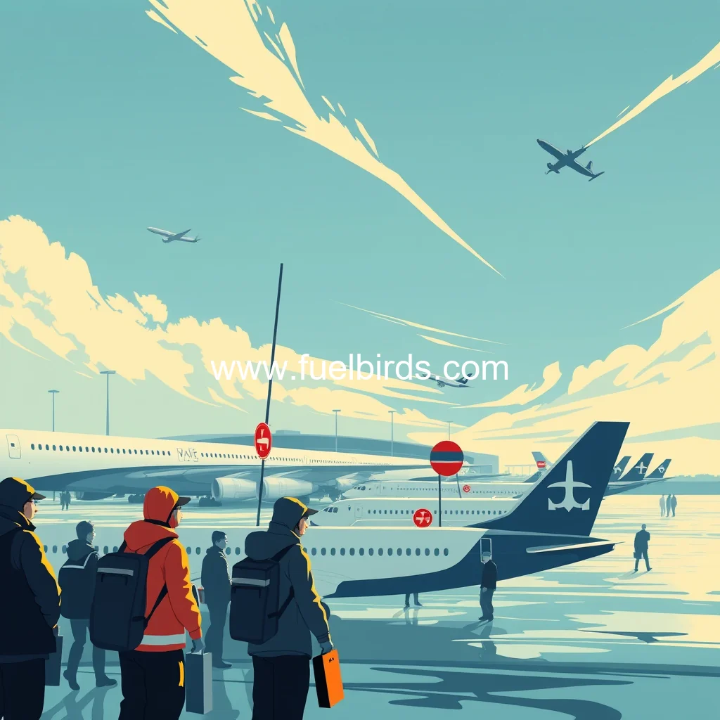 You are currently viewing Helsinki Airport worker walkout prompts flight cancellations  delays