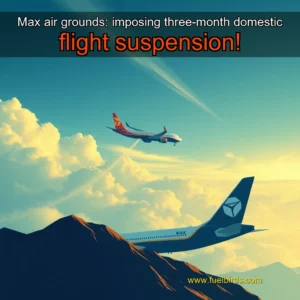 Read more about the article Max air grounds: imposing three-month domestic flight suspension!