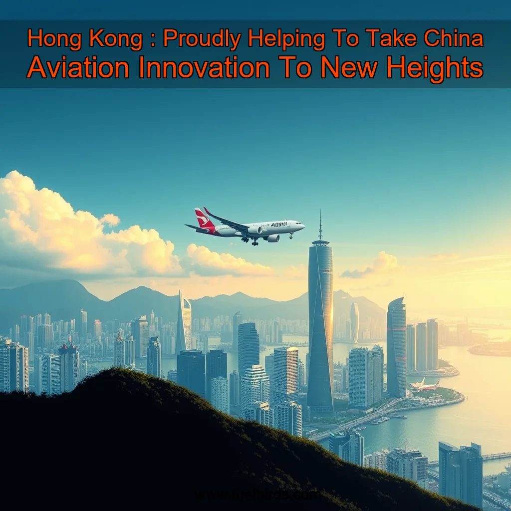 You are currently viewing Hong Kong : Proudly Helping To Take China Aviation Innovation To New Heights