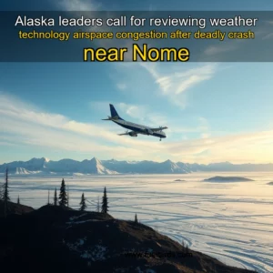 Read more about the article Alaska leaders call for reviewing weather technology  airspace congestion after deadly crash near Nome