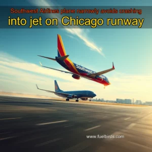 Read more about the article Southwest Airlines plane narrowly avoids crashing into jet on Chicago runway