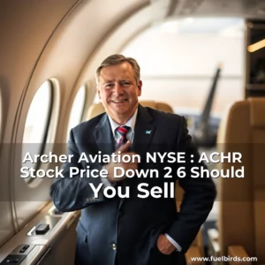 Read more about the article Archer Aviation  NYSE : ACHR  Stock Price Down 2  6   Should You Sell