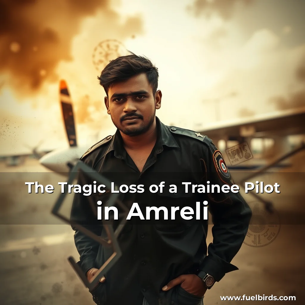 Read more about the article The Tragic Loss of a Trainee Pilot in Amreli