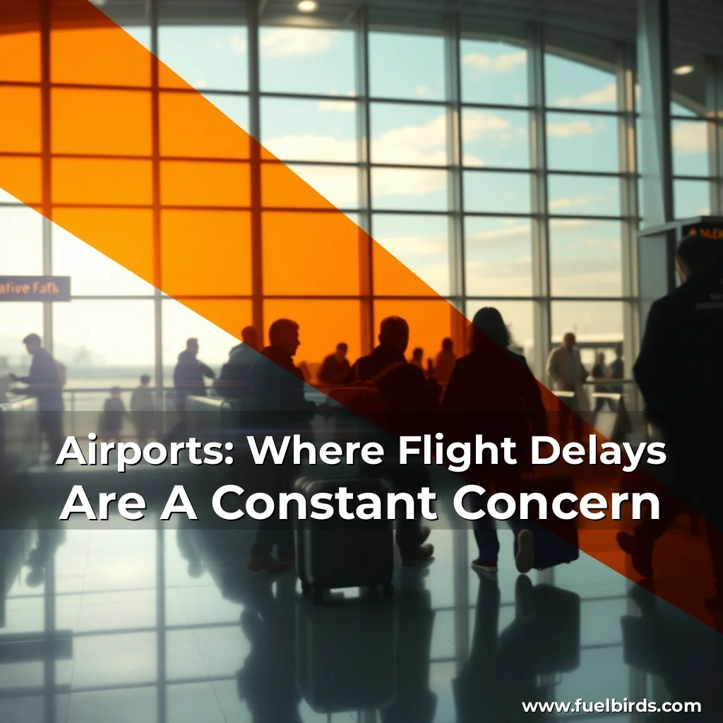 Read more about the article Airports: Where Flight Delays Are A Constant Concern