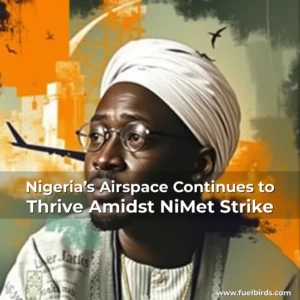 Artistic representation for Nigeria’s Airspace Continues to Thrive Amidst NiMet Strike