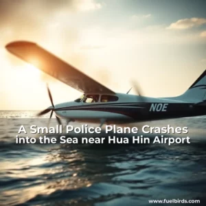 Read more about the article A Small Police Plane Crashes into the Sea near Hua Hin Airport
