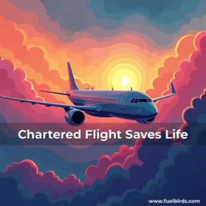 Read more about the article Chartered Flight Saves Life