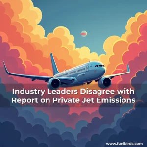Read more about the article Industry Leaders Disagree with Report on Private Jet Emissions