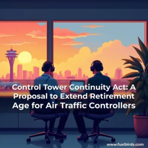 Read more about the article Control Tower Continuity Act: A Proposal to Extend Retirement Age for Air Traffic Controllers