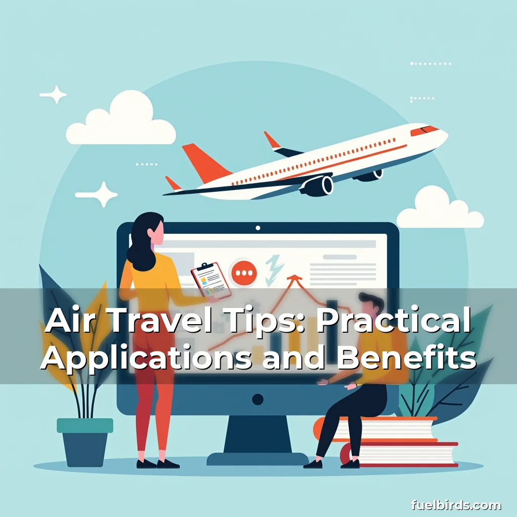Read more about the article Air Travel Tips: Practical Applications and Benefits