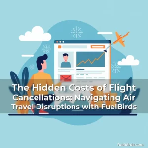 Read more about the article The Hidden Costs of Flight Cancellations: Navigating Air Travel Disruptions with FuelBirds